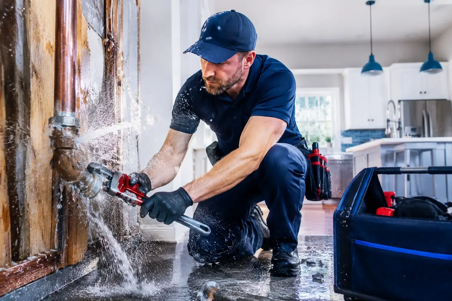 Local emergency pipe repair professionals in Sasakwa, OK